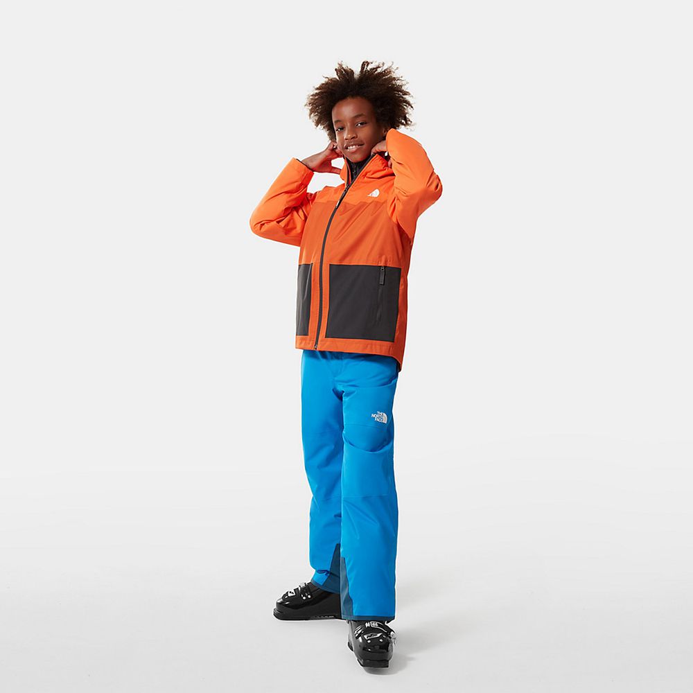 The North Face Pants Boys Australia - The North Face Freedom Insulated Blue Skiing And Snowboarding